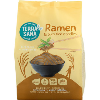 Makaron Ryżowy Razowy Ramen Bezglutenowy BIO 280 g - Terrasana - Ekoch