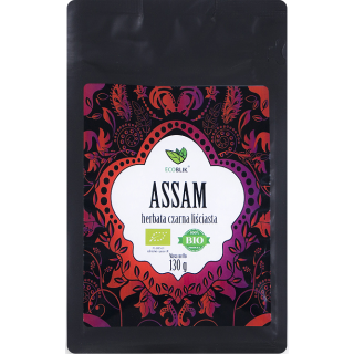Herbata Czarna Assam Liściasta BIO 130 g - Ecoblik - Ekochatka