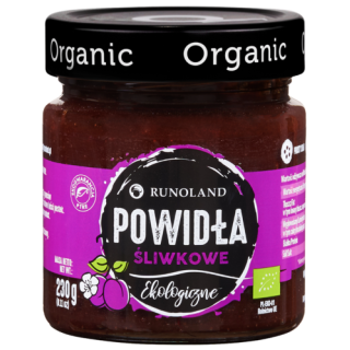 Powidla Sliwkowe BIO 230 g - Runoland - Ekochatka