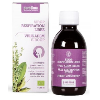 Syrop na Górne Drogi Oddechowe BIO 200 ml - Purasana - Ekochatka
