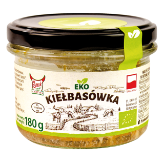 Kiełbasówka Wieprzowa BIO 180 g - Smak Eko - Ekochatka