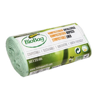 Worki Kompostowalne na Odpady 6 l 30 szt. - BioBag - Ekochatka