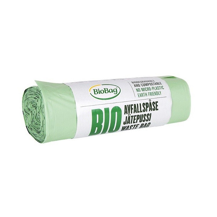 Worki Kompostowalne i Biodegradowalne na Odpady 35 l 20 szt. - Biobag 