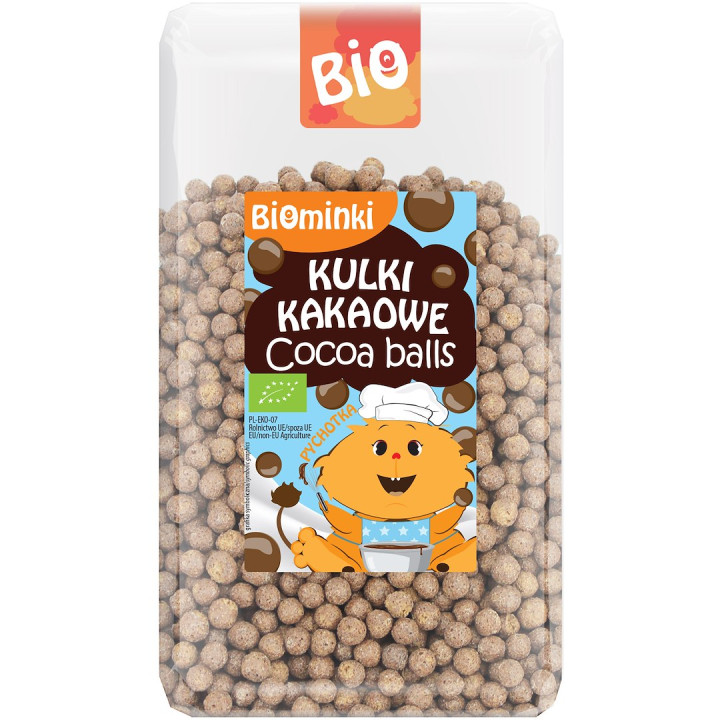 Kulki Kakaowe BIO 300 g - Biominki - Ekochatka