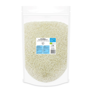 Ryż Biały Długoziarnisty Bezglutenowy BIO 5 kg - Horeca Bio Planet - E