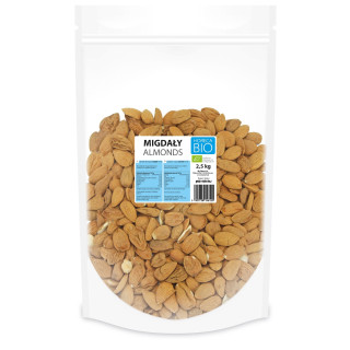 Migdały BIO 2,5 kg - Bio Planet Horeca - Ekochatka