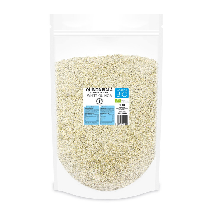Quinoa Biala Komosa Ryzowa Bezglutenowa BIO 4 kg - Bio Planet Horeca -