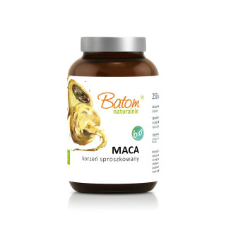 Maca Peruwiańska BIO 500 mg 250 Tabletek - Batom - Ekochatka