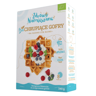 Mieszanka na Gofry Bezglutenowa BIO 240 g - Zdrowo Namieszane - Ekocha