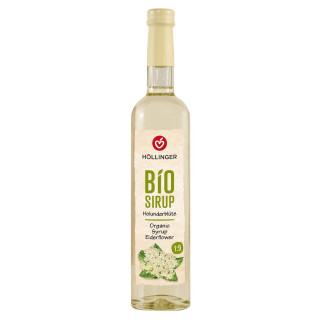 Syrop z Kwiatów Czarnego Bzu BIO 500 ml - Hollinger - Ekochatka