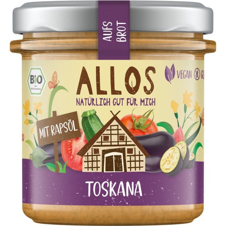 Pasta Kremowa Toskana Bezglutenowa BIO 140 g - Allos - Ekochatka