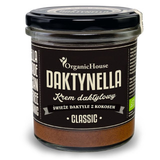Daktynella Krem Kokosowo-Daktylowy Medjool Classic Bezglutenowy BIO 28