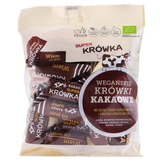Krówki Kakaowe Bezmleczne Bezglutenowe BIO 150 g - Me Gusto - Ekochatk