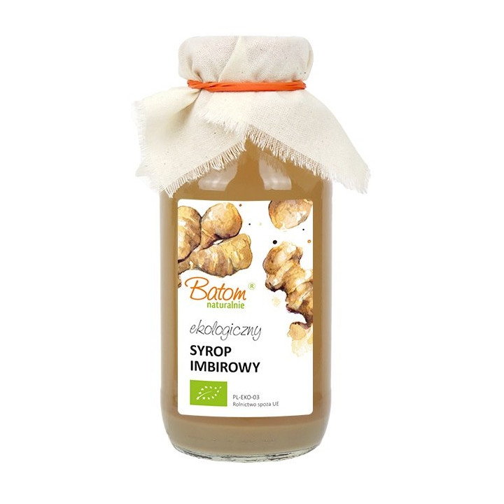 Syrop Imbirowy BIO 330 ml - Batom - Ekochatka