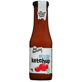 Ketchup bez Dodatku Cukrow BIO 325 ml - Bio Bandits - Ekochatka