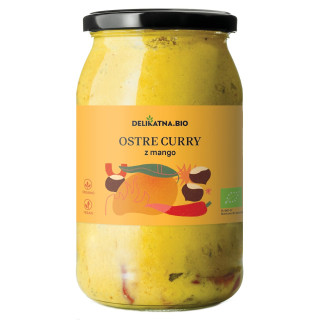 Curry Ostre z Mango i Kasztanami BIO 900 ml - Delikatna - Ekochatka