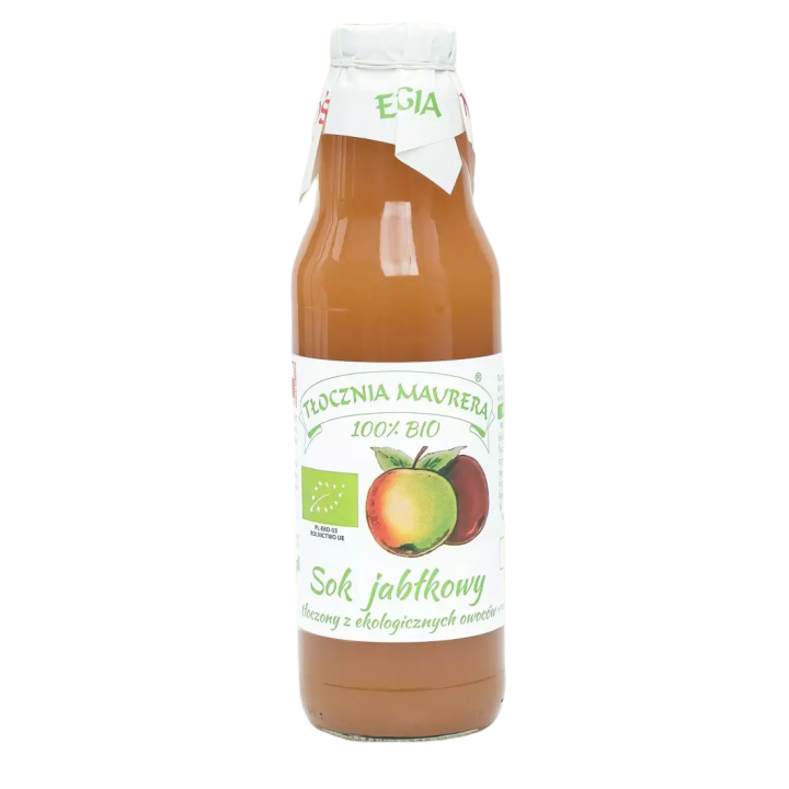 Sok Jabłkowy Tłoczony NFC BIO 750 ml - Tłocznia Maurera - Ekochatka
