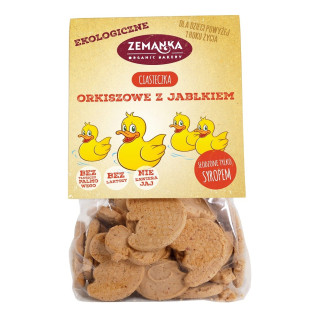 Ciastka Orkiszowe z Jablkiem BIO 100 g - Zemanka - Ekochatka