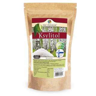 Ksylitol Fiński 1 kg - Pięć Przemian - Ekochatka