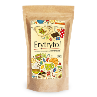 Erytrytol Naturalny Słodzik Bez Kalorii 500 g - Pięć Przemian - Ekocha