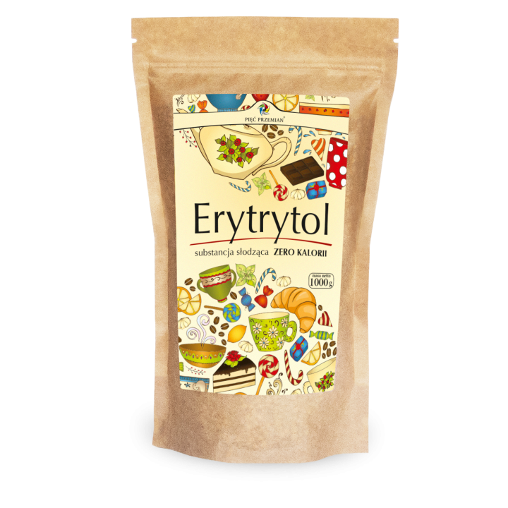 Erytrytol 1 kg - Pięć Przemian - Ekochatka