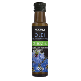 Olej z Czarnuszki Tłoczony na Zimno BIO 100 ml - Biooil - Ekochatka
