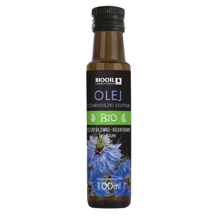 Olej z Czarnuszki Tłoczony na Zimno BIO 100 ml - Biooil - Ekochatka