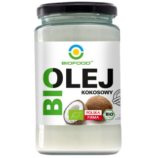 Olej Kokosowy Rafinowany Bezwonny BIO 670 ml - Biofood - Ekochatka