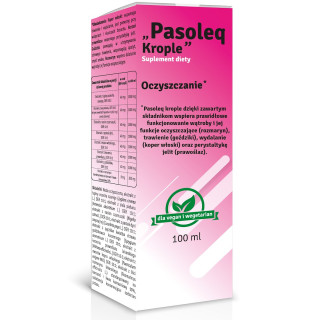 Pasoleq Krople Ziołowe Suplement Diety 100 ml - Pasoleq - Ekochatka