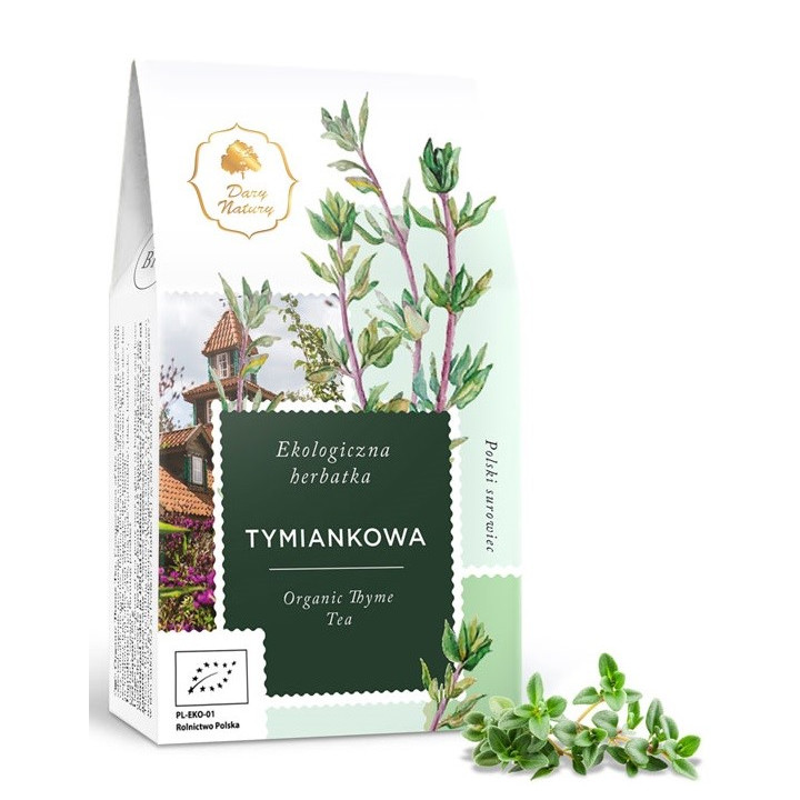 Herbatka Tymiankowa BIO 80 g - Dary Natury - Ekochatka