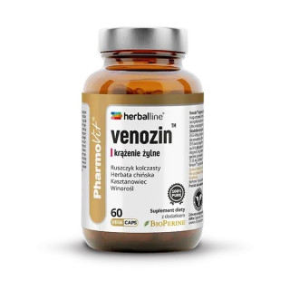 Venozin na Krążenie Żylne z Diosminą i Kasztanowcem Bezglutenowe 60 Ka