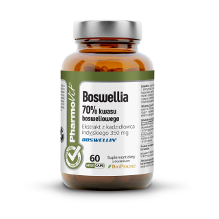 Boswellia Kadzidłowiec Indyjski 350 mg Bezglutenowa 60 Kapsułek - Phar