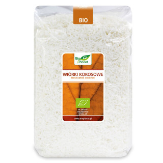 Wiórki Kokosowe Bezglutenowe BIO 1kg | BIO PLANET - Ekochatka