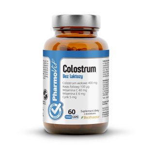 Colostrum Bovinum Bezglutenowe 60 Kapsułek - Pharmovit - Ekochatka