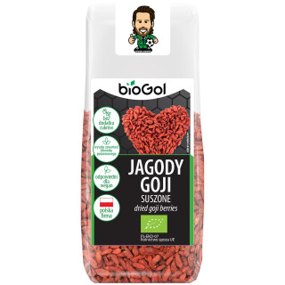 Jagody Goji Suszone BIO 100 g - Biogol - Ekochatka