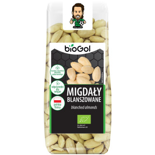 Migdały Blanszowane BIO 100 g - Biogol - Ekochatka