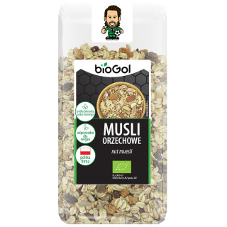 Musli Orzechowe BIO 300 g - Biogol - Ekochatka