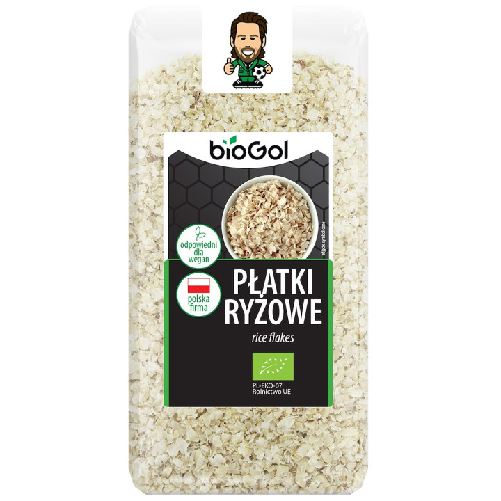 Płatki Ryżowe BIO 300 g - Biogol - Ekochatka
