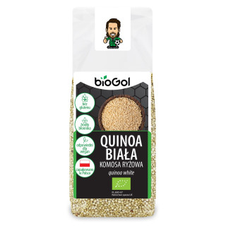 Quinoa Biała Komosa Ryżowa Bezglutenowa BIO 250 g - Biogol - Ekochatka