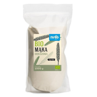 Mąka Orkiszowa Typ 650 BIO 1 kg - Niro - Ekochatka
