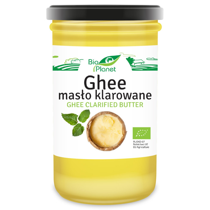Masło Klarowane Ghee BIO 425 g - Bio Planet - Ekochatka