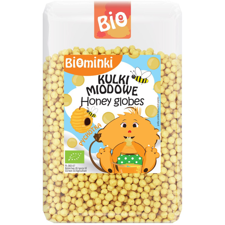 Kulki Miodowe BIO 500 g - Biominki - Ekochatka