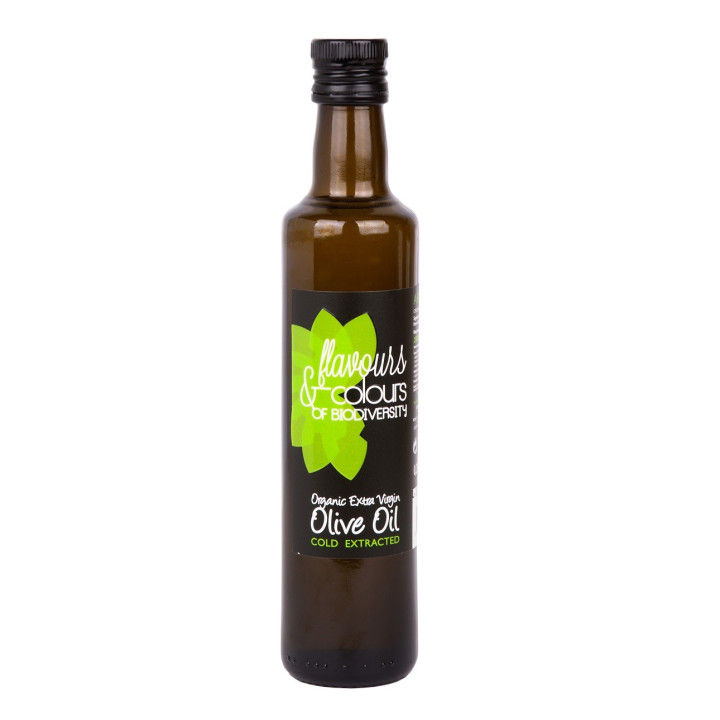 Oliwa z Oliwek Extra Virgin Arbequina BIO 500 ml - Flavours & Colours 