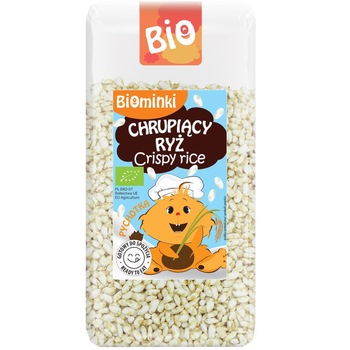 Ryż Ekspandowany Chrupiący BIO 75 g - Biominki - Ekochatka
