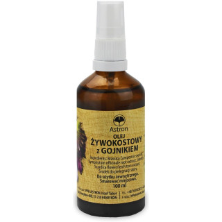 Olej Żywokostowy z Gojnikiem 100 ml - Astron - Ekochatka