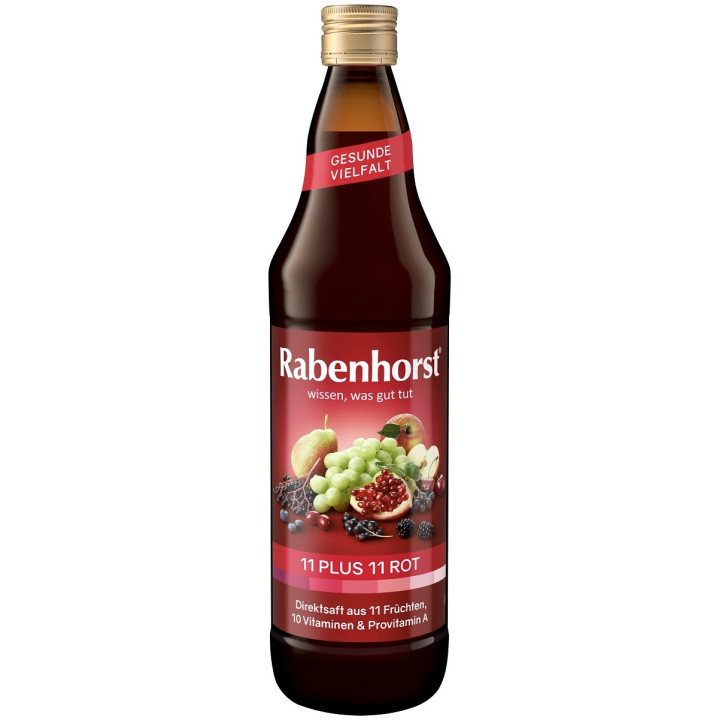 Sok Wieloowocowy Multiwitamina 11 Plus 11 NFC 750 ml - Rabenhorst - Ek