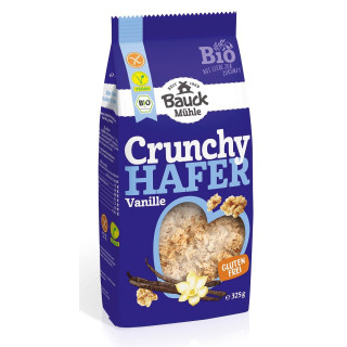 Crunchy Owsiane Waniliowe Bezglutenowe BIO 325 g - Bauck Hof - Ekochat