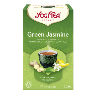 Herbata Zielona Jasminowa BIO 17 Torebek 30,6 g - Yogi Tea - Ekochatka