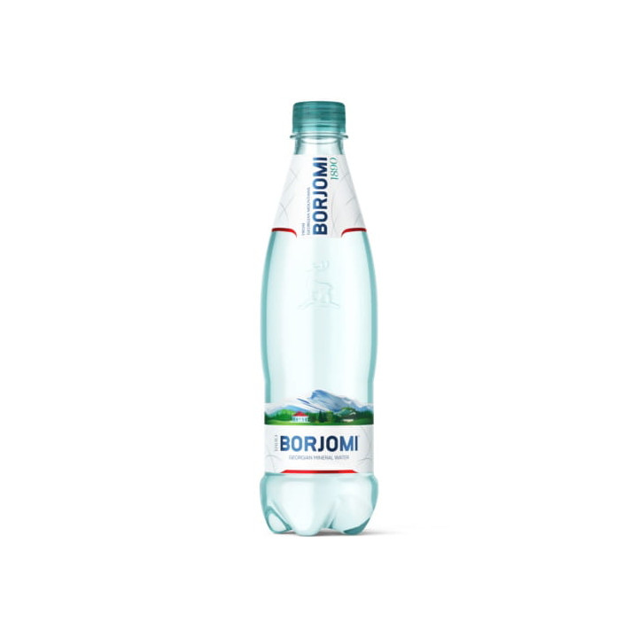 Naturalna Woda Mineralna Gazowana 500 ml - Borjomi - Ekochatka