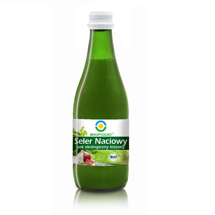Sok z Selera Naciowego Kiszonego NFC Bezglutenowy BIO 300 ml - Biofood